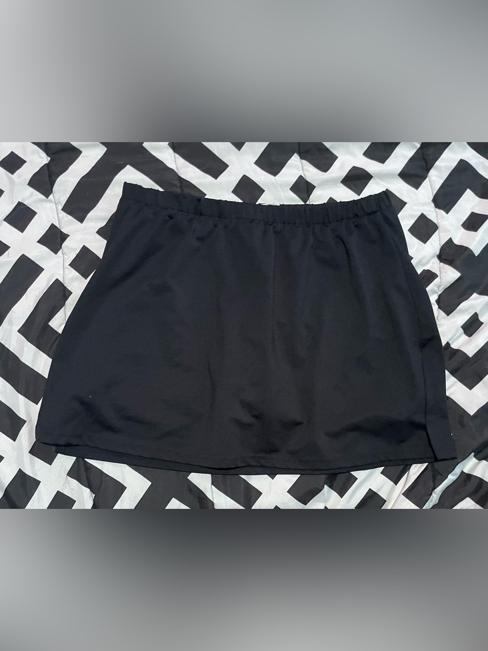 BCG Black Sporty Mini Skirt